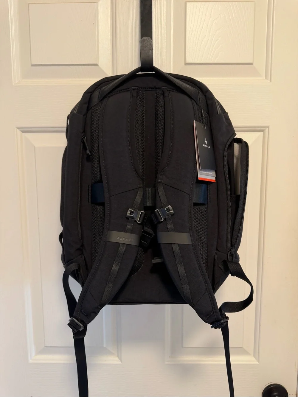 Alpaka Traverse Travel Backpack 30L  Black Axoflux 400D Ripstop Nylon